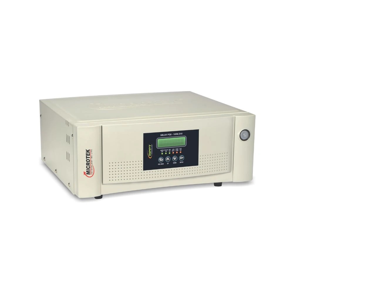 MPPT SOLAR PCU 1KVA/24V